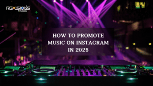 Musician using Instagram to promote music in 2025, showcasing features like Reels and IG Live.